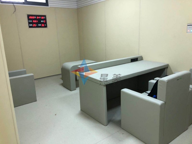 廣西紀委留置室軟包建設(shè)應(yīng)用防撞墻面處理