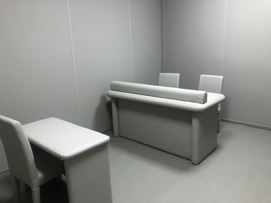 海南文昌談話室軟包建設(shè)案例-星美建材談話室軟包廠家認(rèn)證