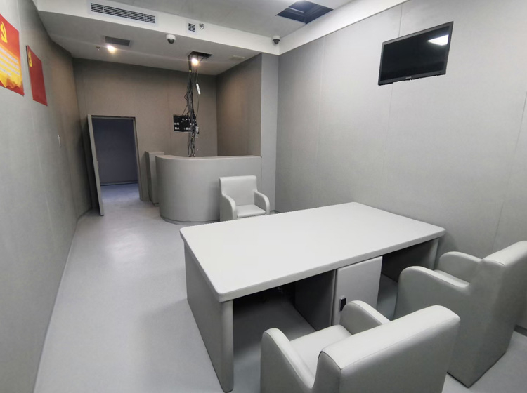 紀(jì)檢委軟包防撞談話(huà)室皮革軟包就集防撞、阻燃、消音、美觀(guān)為一體