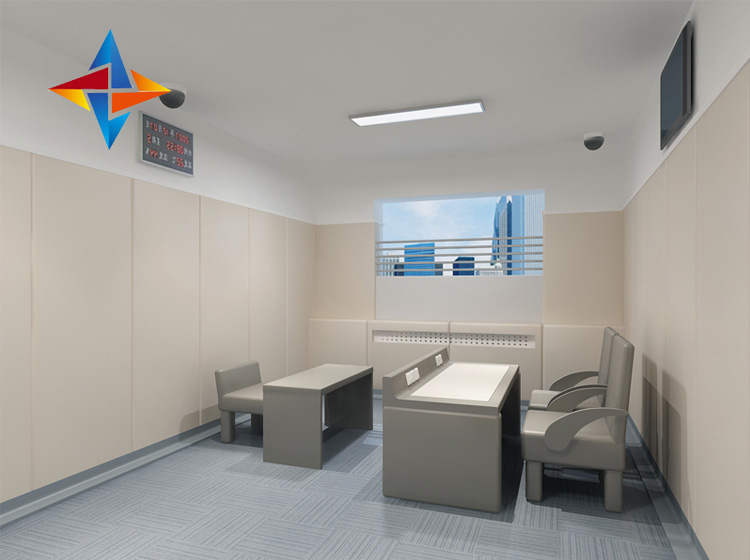 紀委談話留置室軟包室內全套防撞措施