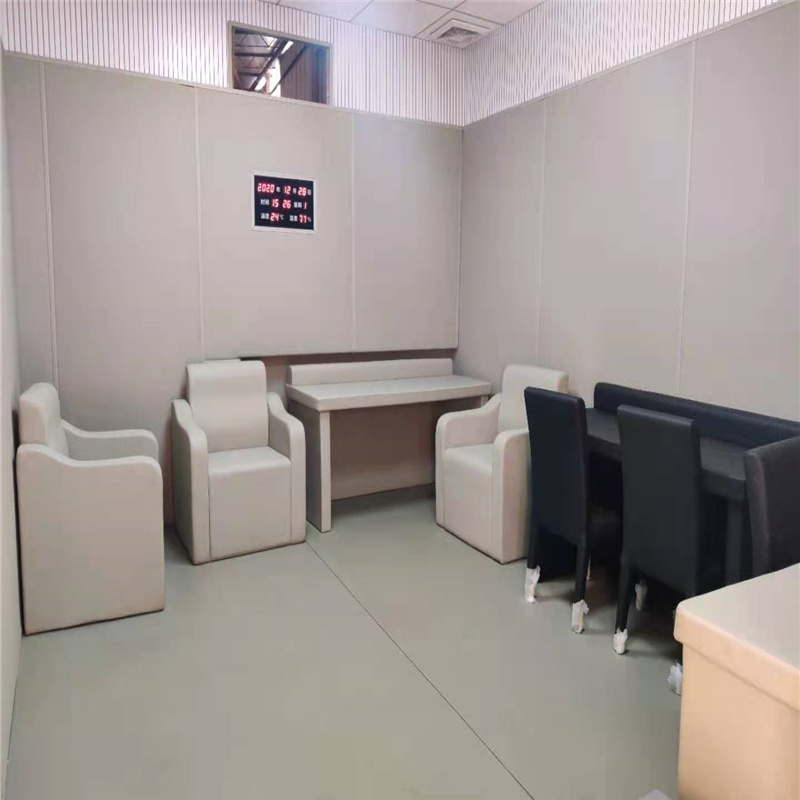 法院防撞軟包審訊室、談話室、詢問室、留置室、關(guān)押室等場(chǎng)所做防撞處理的要求介紹