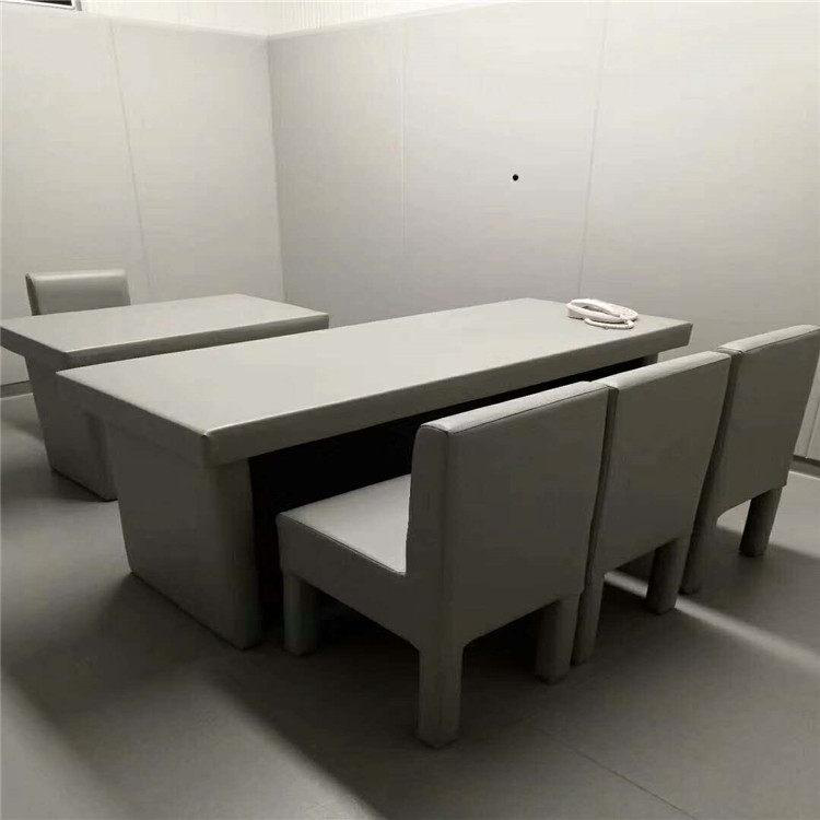 紀(jì)檢委談話室防撞阻燃桌椅軟包材料