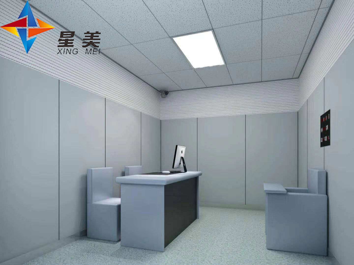 談話室防撞軟包如何實現(xiàn)污漬零殘留