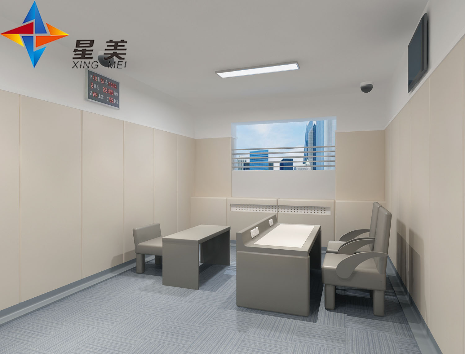 留置室防撞軟包安全建設(shè)設(shè)計(jì)方案